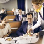 Business Class Flight,.